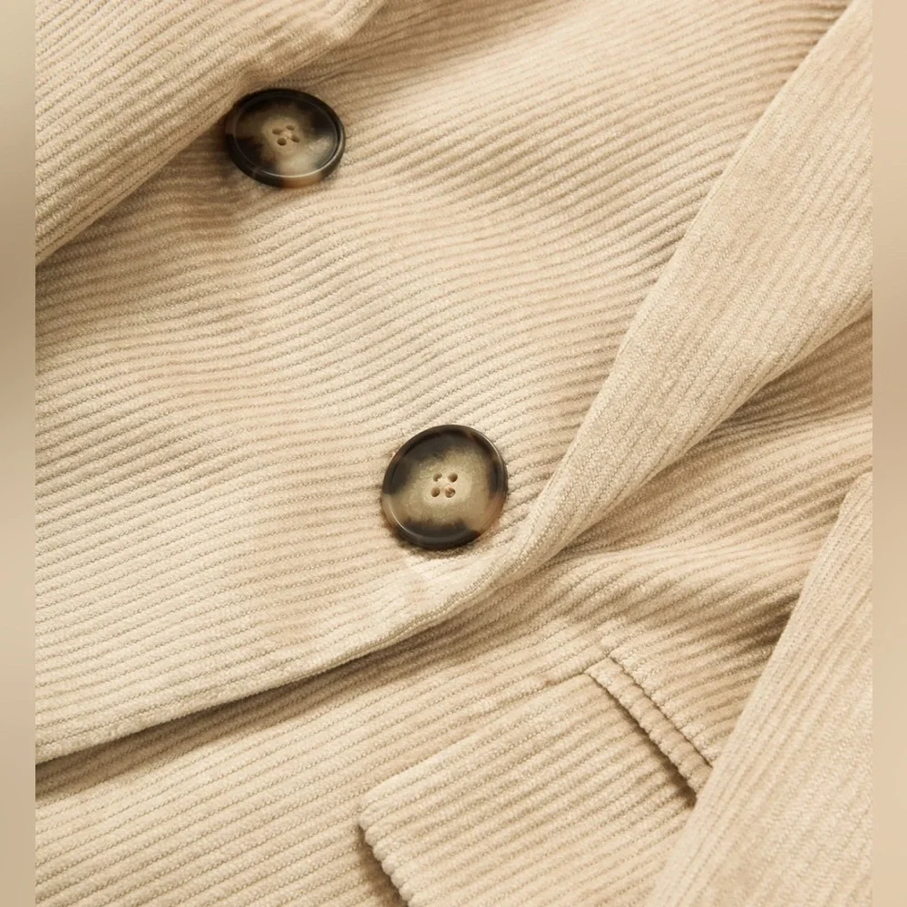 Veronica Beard Sevyn Corduroy Dickey Jacket
Stretch-Cotton Blazer Size 2 NWT - Picture 4 of 7